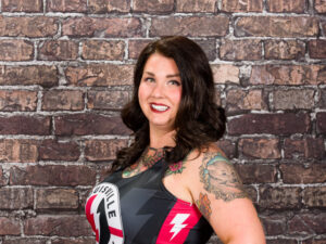 Louisville Roller Derby Skater Carrie A Glock