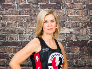 Louisville Roller Derby Skater MT Hamma'