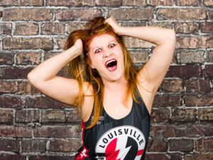 Louisville Roller Derby Skater LynSane Asylum