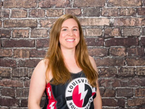 Louisville Roller Derby Skater Rose Nihilist