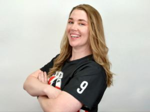 Louisville Roller Derby Skater Rolls-Rice #9