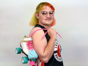 Louisville Roller Derby Skater Whimsy